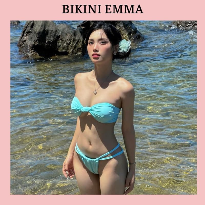 Bikini EMMA - Bikini 2 Mảnh Lọt Khe Sexy Tôn Body, Tôn Dáng