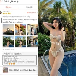 Bikini EMMA - Bikini 2 Mảnh Lọt Khe Sexy Tôn Body, Tôn Dáng 6