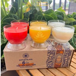 Nến Bơ Trường Organic Ly N03T 150ml Cháy 27h, Nến Cúng, Nến Bàn Thờ, Nến Cúng Dường, Nến Sắp Lễ 9