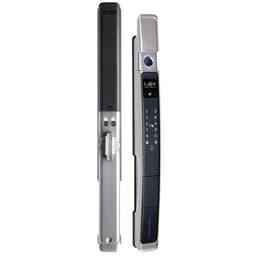 Khóa điện tử cửa nhôm xingfa Laffer XD02 vân tay và nhận diện khuôn mặt  TTLOCK chống nước ngoài trời 1