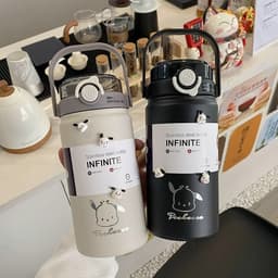 Bình Giữ Nhiệt BOSS Inox 316 Cao Cấp Có Ống Hút Tiện Lợi. MM-STORE 9