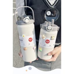 Bình Giữ Nhiệt BOSS Inox 316 Cao Cấp Có Ống Hút Tiện Lợi. MM-STORE 1