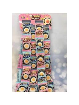 Bịch 40 gói Thạch trứng ốp la kèm kẹo nổ mỗi gói 26 gr siêu ngon cho bé 6