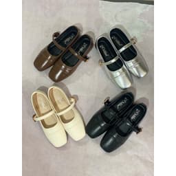Giày Búp Bê Mary Jane – Giày Bệt Nữ Công Sở Trơn Basic Siêu Mềm Êm Thanh Lịch-N0009-HH4 8