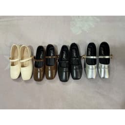 Giày Búp Bê Mary Jane – Giày Bệt Nữ Công Sở Trơn Basic Siêu Mềm Êm Thanh Lịch-N0009-HH4 9