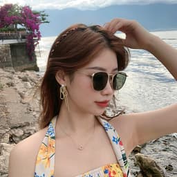 Kính râm mát thời trang nam nữ AnDueyewear chống UV400 dáng mắt vuông chất liệu kim loại - 6705 2