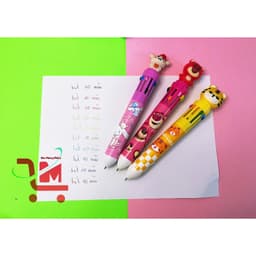 Combo 2 Bút Bi 10 Ngòi Mẫu Hoạt Hình Dễ Thương/Bút Bi Nhiều Ngòi Nhiều CÔng Dụng, Giúp Vẽ, Viết ( MẪU NGẪU NHÊN ) 2