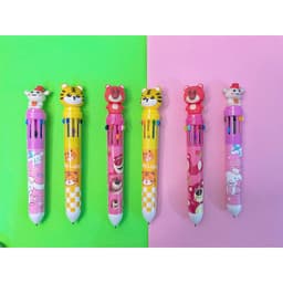 Combo 2 Bút Bi 10 Ngòi Mẫu Hoạt Hình Dễ Thương/Bút Bi Nhiều Ngòi Nhiều CÔng Dụng, Giúp Vẽ, Viết ( MẪU NGẪU NHÊN ) 4