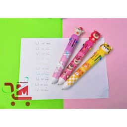 Combo 2 Bút Bi 10 Ngòi Mẫu Hoạt Hình Dễ Thương/Bút Bi Nhiều Ngòi Nhiều CÔng Dụng, Giúp Vẽ, Viết ( MẪU NGẪU NHÊN ) 5