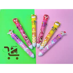 Combo 2 Bút Bi 10 Ngòi Mẫu Hoạt Hình Dễ Thương/Bút Bi Nhiều Ngòi Nhiều CÔng Dụng, Giúp Vẽ, Viết ( MẪU NGẪU NHÊN ) 3