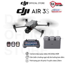 Flycam DJI Air 3S chất lượng camera 4K/120fps, cảm biến chướng ngại vật đa hướng (DJI Air 3S) 1