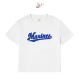Áo Thun Cho Bé Trai, Bé Gái Nhiều Màu Chất Vải Mềm Mịn Họa Tiết chữ MARINES Dễ Thương, Size Từ 2 Đến 12 Tuổi 7