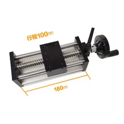 Trượt tuyến tính Giai đoạn 2 trục Bóng thủ công Bàn trượt Hướng dẫn chính xác Nền 1