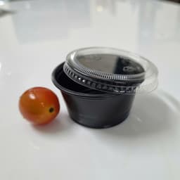 ( Combo 5 lốc=500 cái) Hũ nước chấm - Hũ sốt - Lốc 100 cái. loại 2 oz - NẮP RỜI 3
