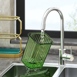 Kệ Đựng Dao Đũa Khung Thép Chống Rỉ, Thoáng Khí Chống Ẩm Mốc Thiết Kế Tháo Rời Ráo Nước 6