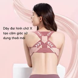 Đai bảo vệ vòng 1 JYoohome chống gù lưng giúp định hình và nâng đỡ ngực khi tập Gym Yoga 4