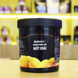 Mứt ( sốt ) hoa quả Boduo nhiều vị 1.3kg 4