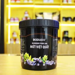 Mứt ( sốt ) hoa quả Boduo nhiều vị 1.3kg 5