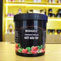 Mứt ( sốt ) hoa quả Boduo nhiều vị 1.3kg 6