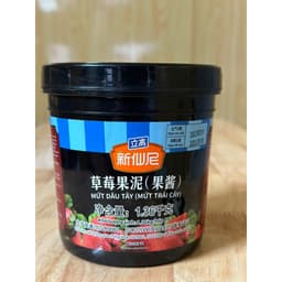 Mứt Nhuyễn Hoa Quả Sensini 1.36kg các vị: Xoài, Dâu, Đào, Cam, Việt Quất, Nhiệt Đới, Dứa Chanh Leo, Kiwi, Đào Vàng 5