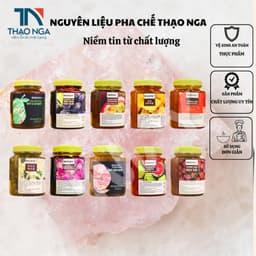 Mứt Boduo 1kg các vị: Đào Nhài, Chanh Leo, Bưởi Hồng, Vải, Ổi, Hoa Nhài, Hoa Hồng, Thanh Long Đỏ, Táo Đỏ Long Nhãn, Dứa 1