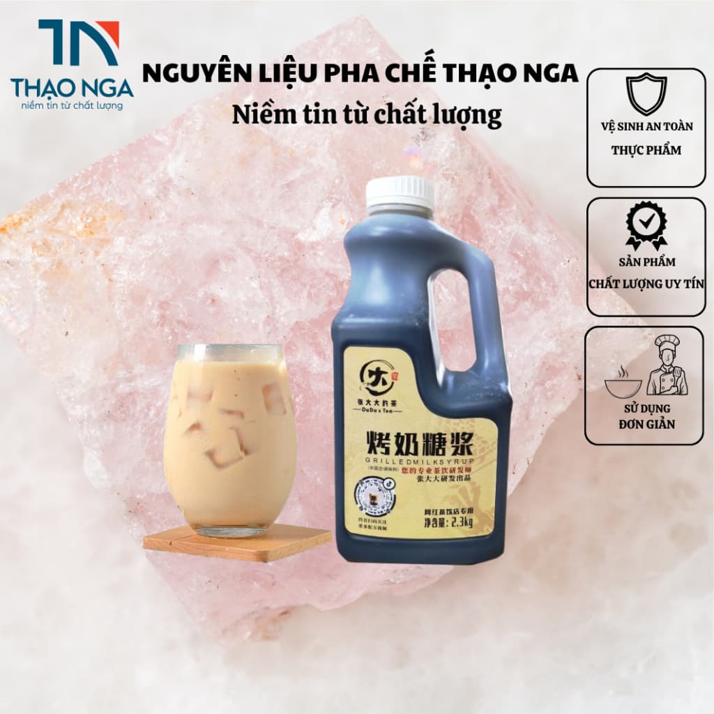 Siro sữa nướng (chai 2,4kg)