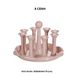 (Xả Lỗ) Cắm Cốc Hoa 6 cánh 8 cánh Chính Hãng VIỆT NHẬT (Mã 1306,1308) AMIZIN 4