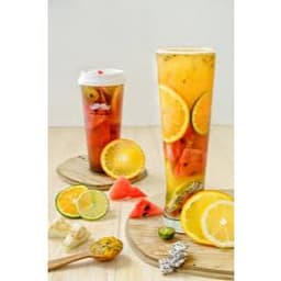 Siro nhiệt đới Binbaoli Chai 1.25kg (Nguyên liệu làm trà trái cây nhiệt đới/Trà hoa quả đặc biệt rất thơm ngon) 2