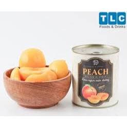 Đào ngâm nước đường Cát Long hộp to 830 gr nguồn nguyên liệu tự nhiên Thuần Việ 3