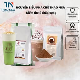 Bột matcha sữa Đài Loan (1kg) Bột socola gongcha không phải mattra nguyên chất 1