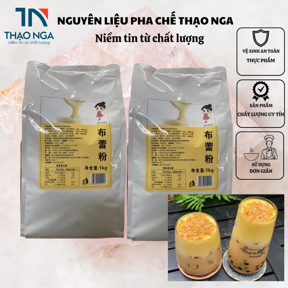 Bột Kem Trứng Xiaka Chính Hãng Loại 1 (túi 1kg)