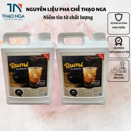 Siro đường đen hàn quốc can 2,8kg, siro đường đen rumi 1