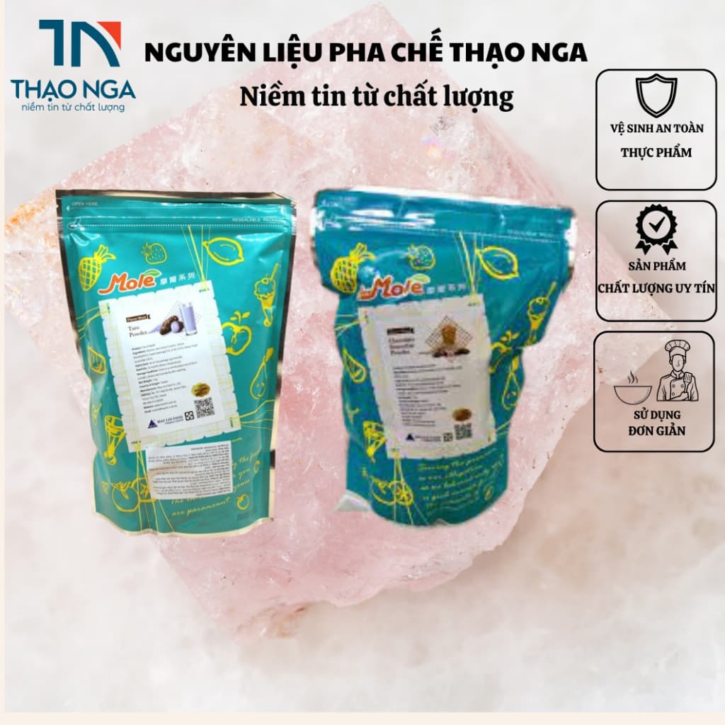 Bột Vị Khoai Môn,socola,trứng Mole 1kg- Làm Trà Sữa