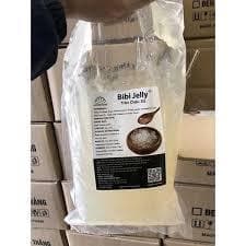 Trân châu ngọc trai TRẮNG 3Q BIBI JELLY bịch 2kg (trân châu giòn) 3