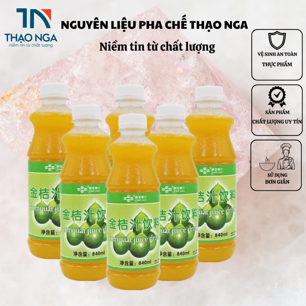 Siro kim quất - siro kum quất chai 840ml