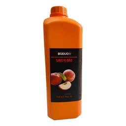 [CHÍNH HÃNG] Siro Boduo các vị dâu, đào, bạc hà, táo xanh, việt quất 2,5kg pha trà sữa, trà trái cây 4