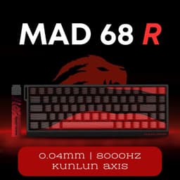 (HD Gear Store) Bàn phím cơ gaming HE MAD60 | MAD60 V2 | MAD68 | MAD68 V2 Rapid Trigger | 1000hz | 8000hz 4