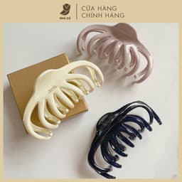 Kẹp Tóc Càng Cua NHÀ CÚ Size Lớn Hình Bầu Bamette 10 Răng Phong Cách Phụ Kiện Tóc Hàn Quốc 5965 6