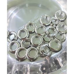 Khoen ore mắt cáo 14mm INOX không gỉ Màu bạc sáng bóng Khuy oze luồn quần áo, tạp dề, vải Phụ liệu may mặc 3