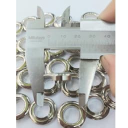 Khoen ore mắt cáo 14mm INOX không gỉ Màu bạc sáng bóng Khuy oze luồn quần áo, tạp dề, vải Phụ liệu may mặc 5