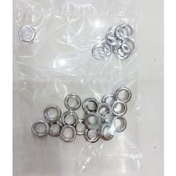 Khoen ore mắt cáo 8mm INOX không gỉ Màu bạc sáng bóng Khuy oze luồn quần áo, tạp dề, vải Phụ liệu may mặc 7