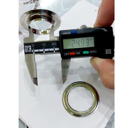 Khoen ore 25mm Khoen mắt cáo 25 ly Bằng INOX không gỉ Khuy mắt cáo bấm vải Phụ liệu may mặc cao cấp 2