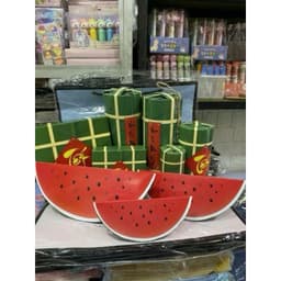 Sỉ mô hình bánh Chưng ,bánh Tét , Dưa Hấu bằng hộp Giấy gấp-trang trí Tết siêu đẹp 9