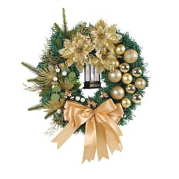 Set Vòng Nguyệt Quế Giáng Sinh, Noel, Vòng Treo Cửa Handmade, trang trí noel size 20cm, 30cm 5