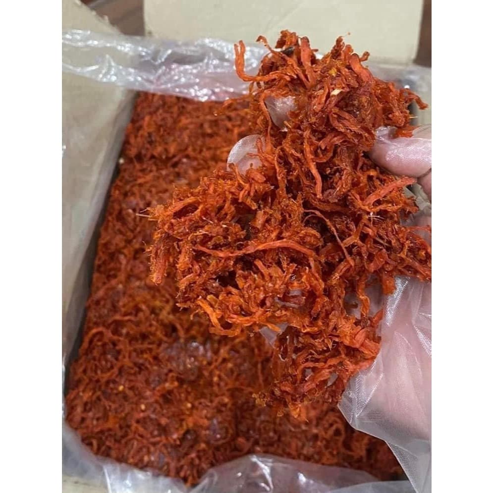 1kg Thịt sấy khô vị Khô bò xé sợi loại ngon đóng túi zip  KingFood - Thế Giới Đồ Ăn Vặt