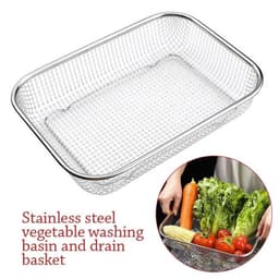 Rổ inox 304 đựng thực phẩm, đồ chiên rán đa năng 2