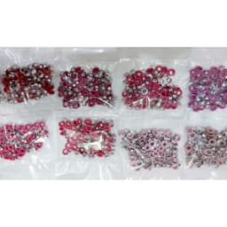Khoen ore 5mm Bằng Nhôm bọc sơn Nhiều màu Túi 100 cái Không long đền Bấm giày bata, túi giấy, đồ thủ công 9