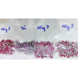 Khoen ore 5mm Bằng Nhôm bọc sơn Nhiều màu Túi 100 cái Không long đền Bấm giày bata, túi giấy, đồ thủ công 8