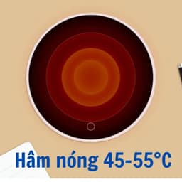 Đế Hâm Nóng Đồ Uống OirM Thông Minh, Nhiệt Độ 45-55ºC, Làm Nóng Sữa, Cà Phê, Phù Hợp Mọi Loại Cốc 5