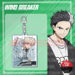 ( Mua 1 tặng 1 ) (SPORT) Móc khoá WIND BREAKER in hình anime mica trong acrylic chibi xinh xắn 6